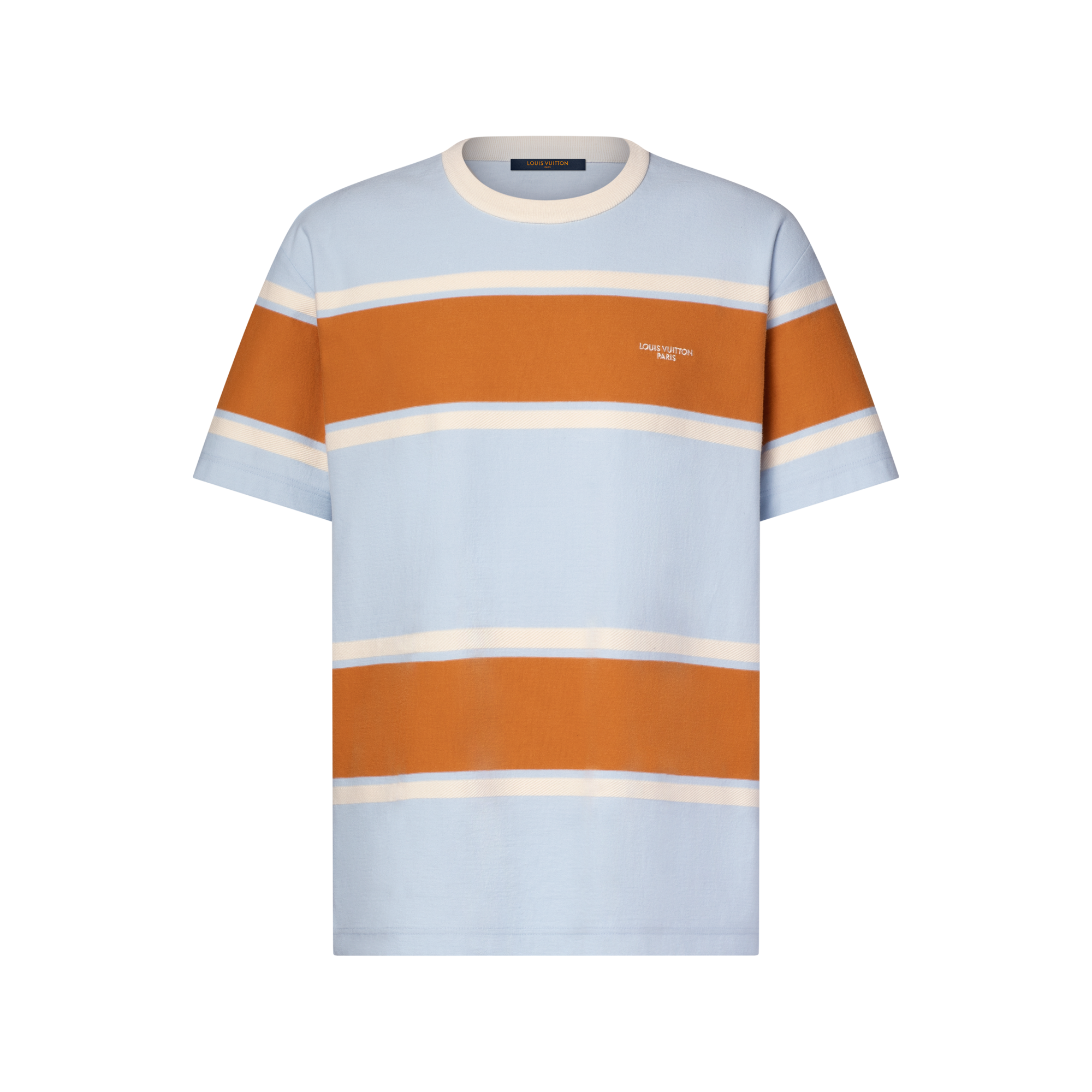 Striped Short-Sleeved T-Shirt - Ready-to-Wear 1AK7IK | LOUIS VUITTON